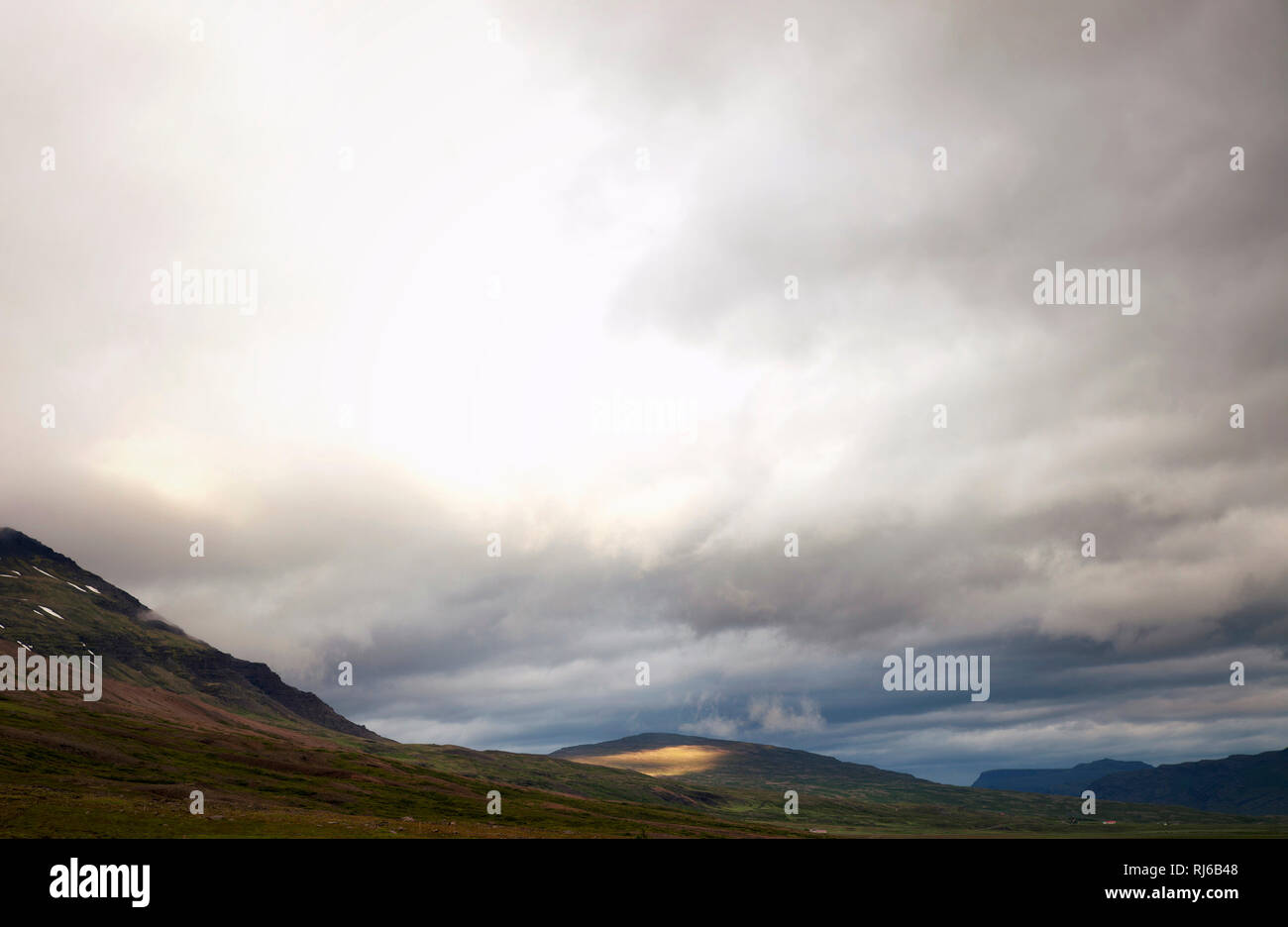 Berg, Island, Landschaft, Europa Stock Photo - Alamy