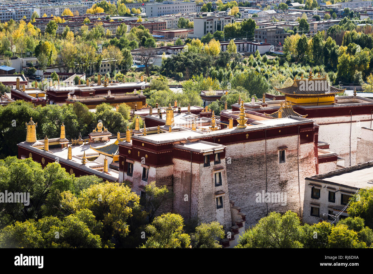 Tibet, Kora um Kloster Sera Stock Photo