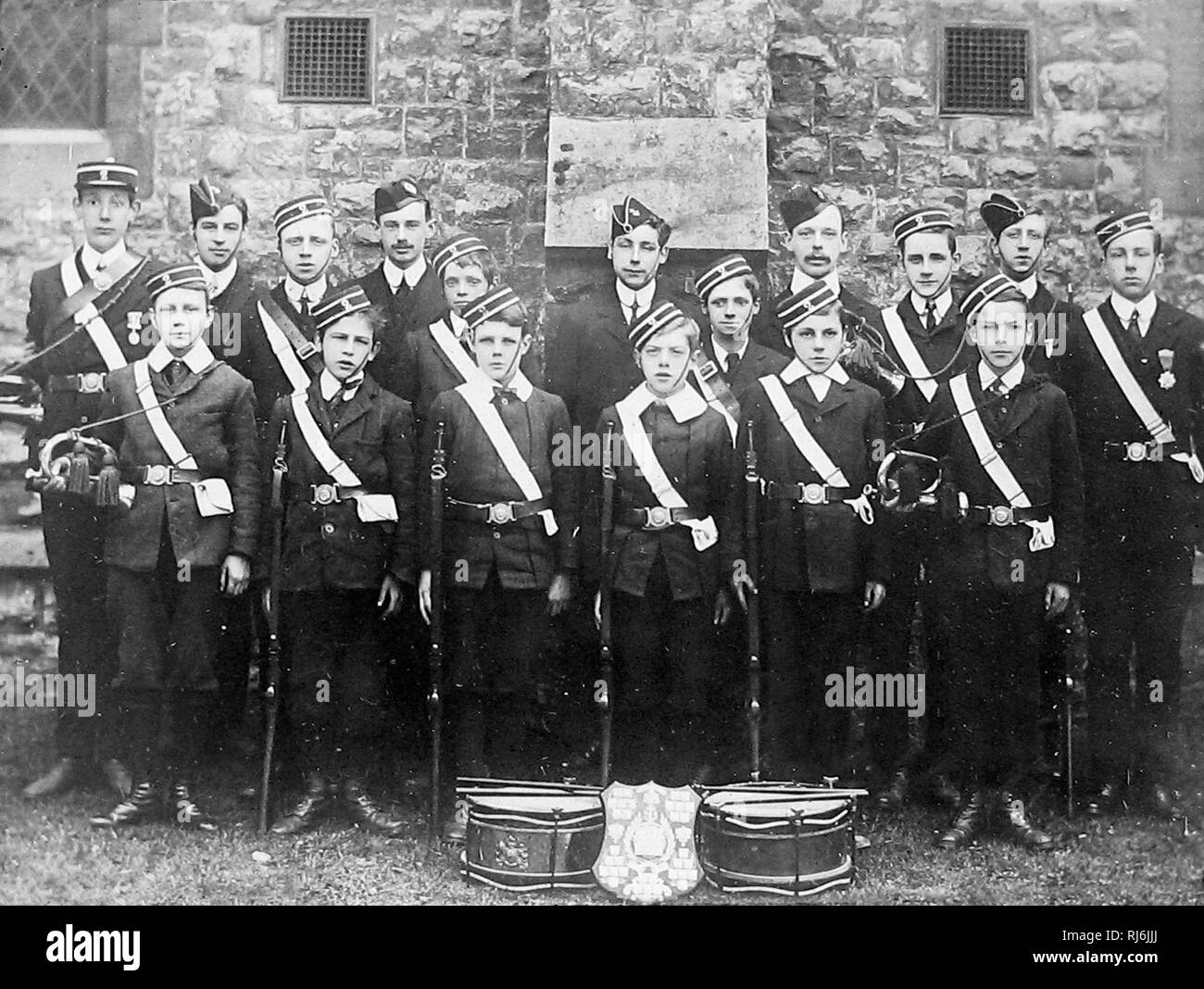Boys brigade Black and White Stock Photos & Images Alamy