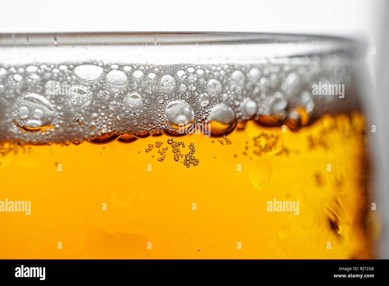 beer, background, bubble, texture, alcohol, macro, close up Stock Photo