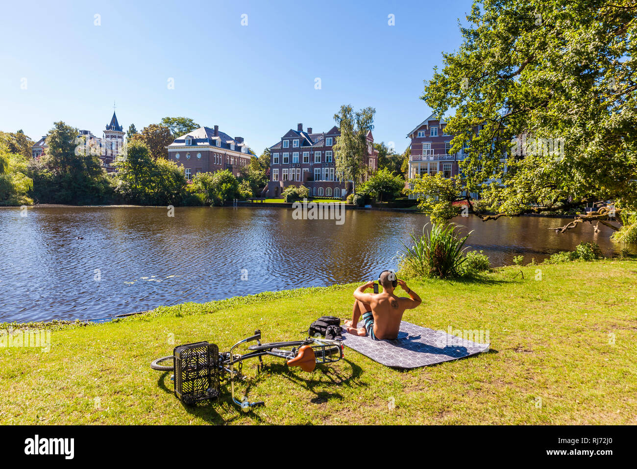 Niederlande, Amsterdam, Vondelpark, Parkanlage, öffentlicher Park