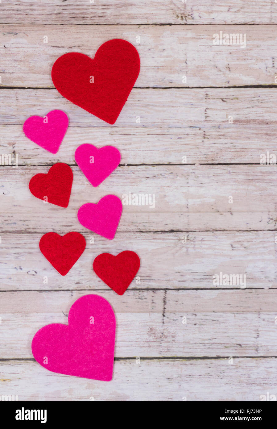 Hearts love concept background vertical hi-res stock photography and images  - Alamy