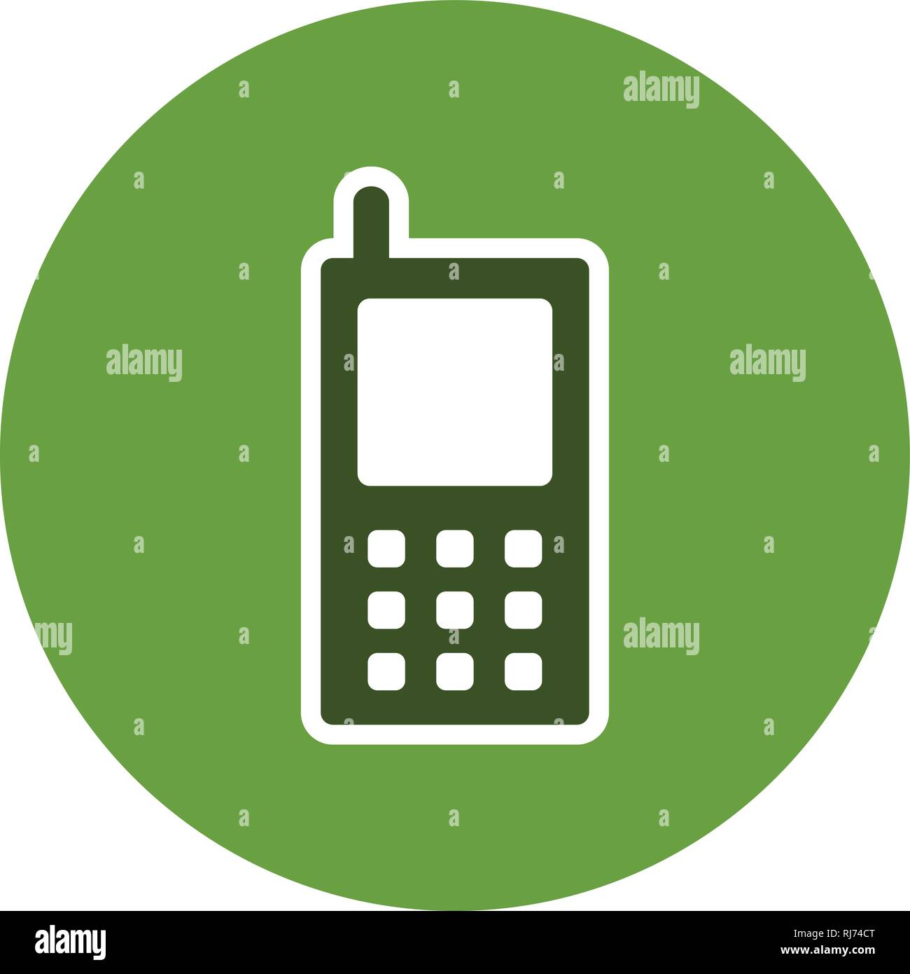 Cell Phone Vector Icon Sign Icon Vector Illustration For Personal