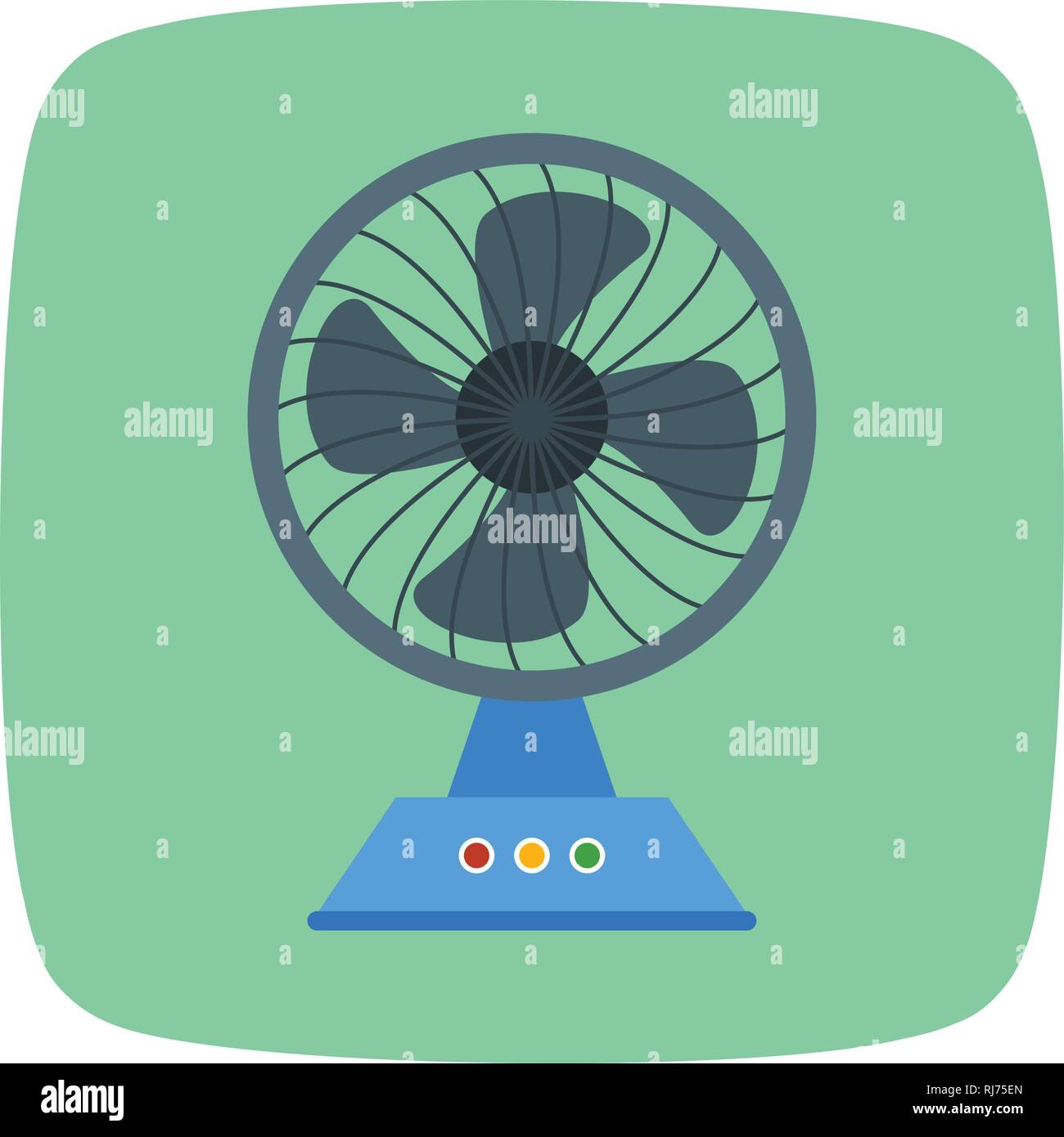 Charging Fan Vector Icon Sign Icon Vector Illustration For Personal And ...
