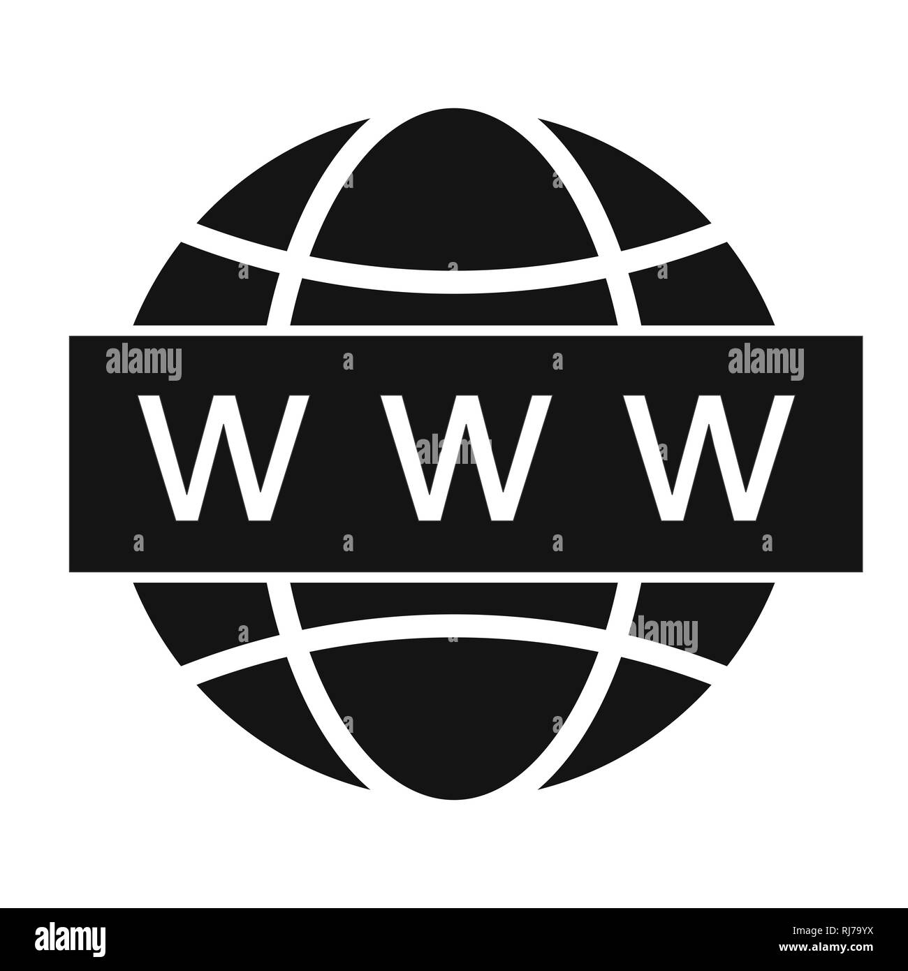 Vector Web Search Icon Stock Photo - Alamy
