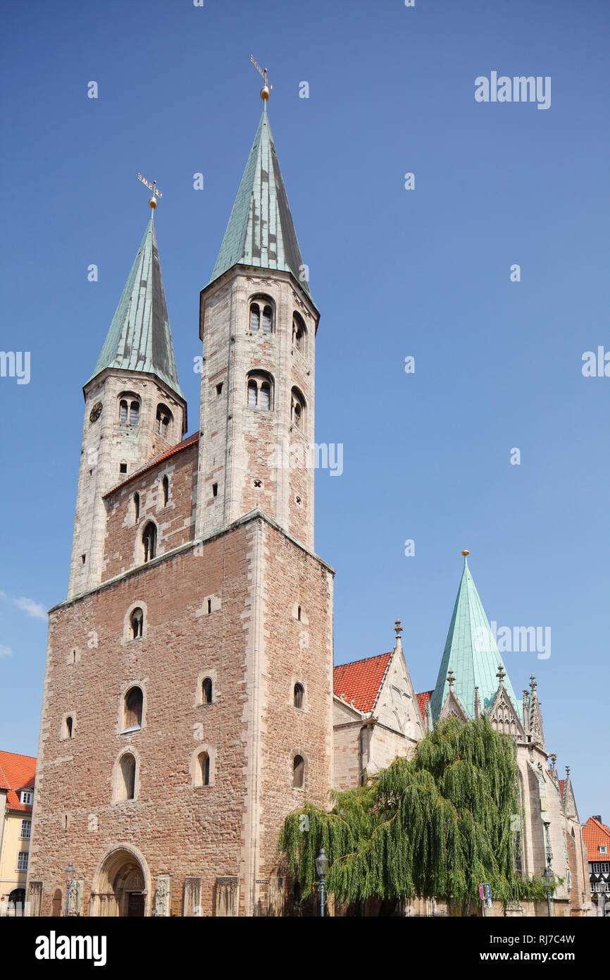 Deutschland, Niedersachsen, Braunschweig, Sankt-Martini-Kirche Stock Photo  - Alamy
