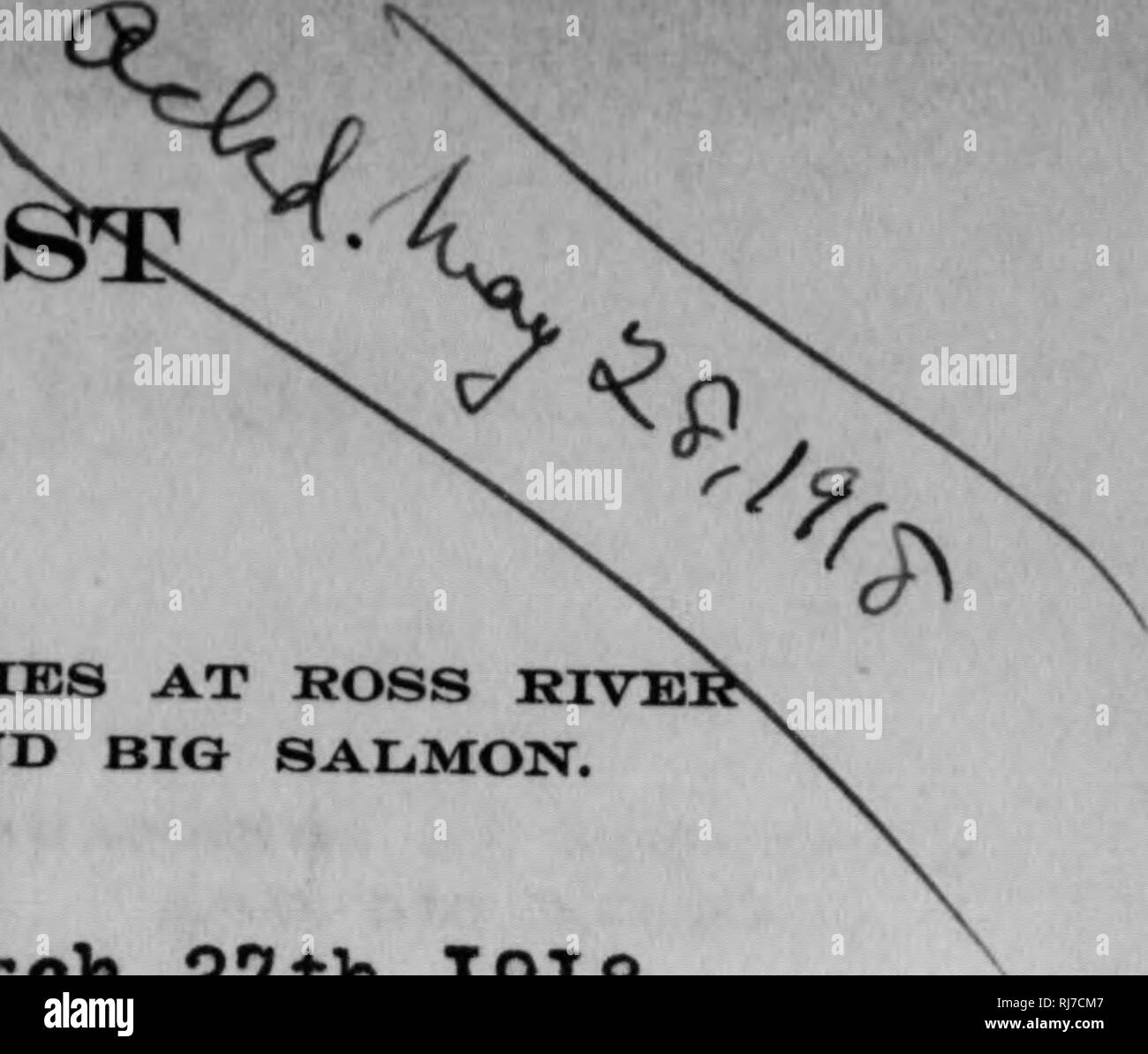 Carmacks Canada High Resolution Stock Photography and Images Alamy