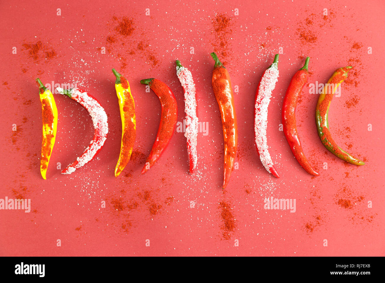 Paprika und Chili Stock Photo Alamy