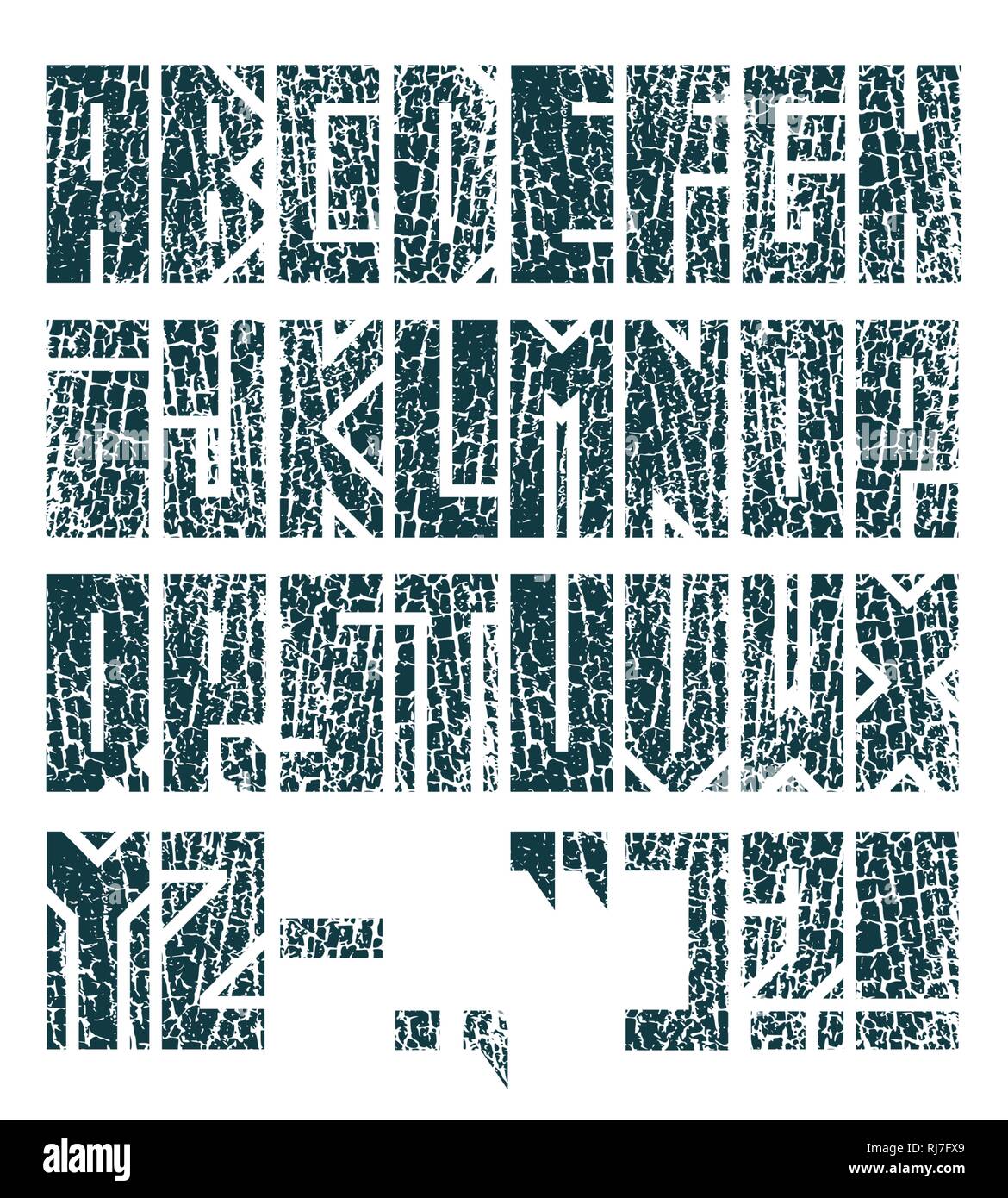 Vector Alphabet Set Stock Vector Image & Art - Alamy