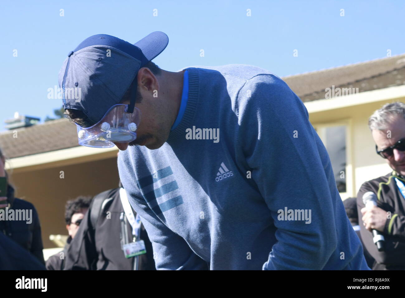 Pebble Beach Beach Golf Links, CA, USA. 5th Feb, 2019. Aaron Rodgers
