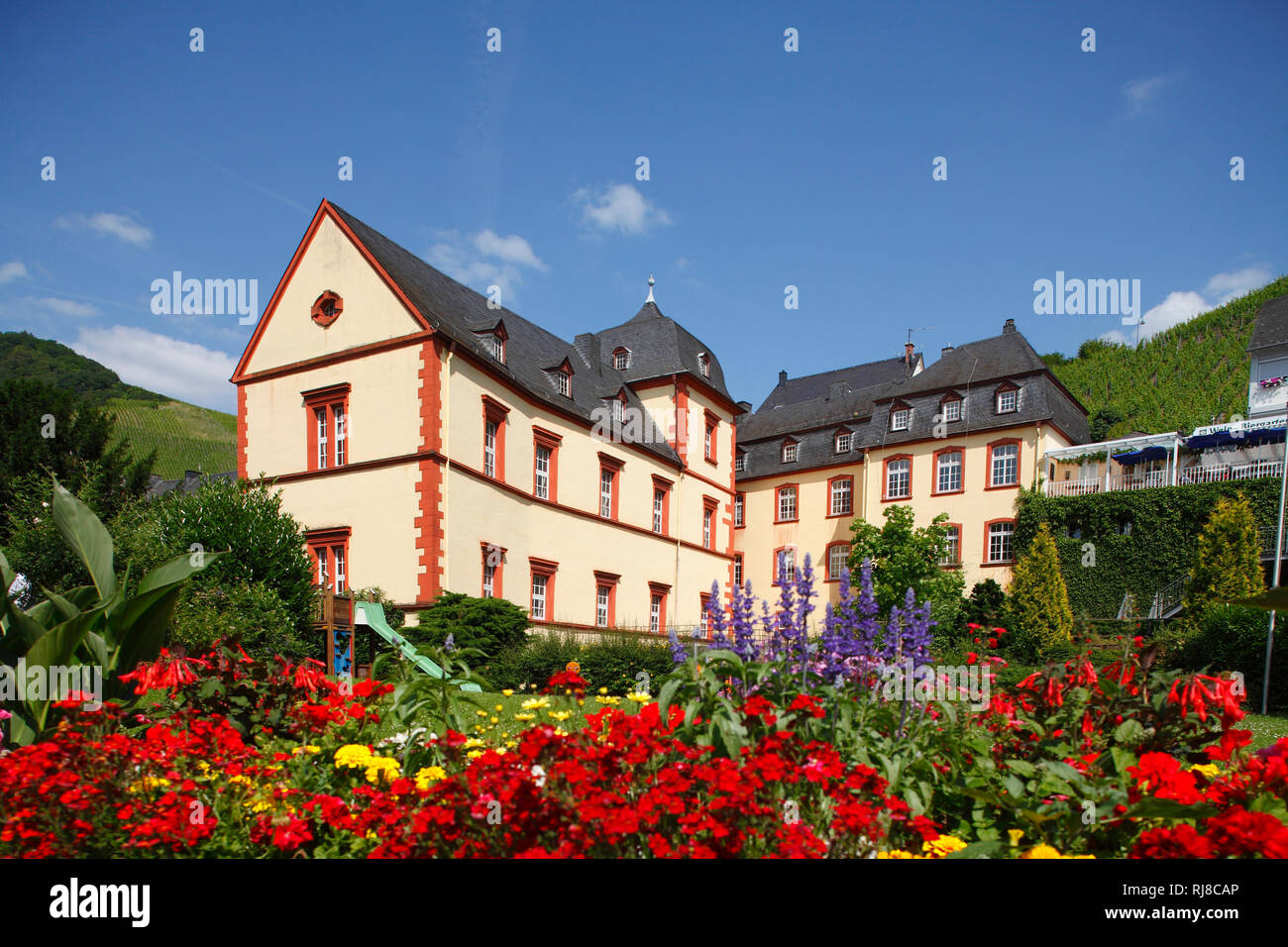Berufsbildende Schule für Weinbau, Bernkastel, Bernkastel-Kues, Rheinland-Pfalz, Deutschland Stock Photo