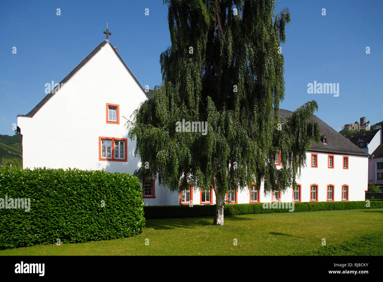 Cusanusstift, St. Nikolaus-Hospital, Alten-und Pflegeheim, Bernkastel-Kues, Rheinland-Pfalz, Deutschland Stock Photo