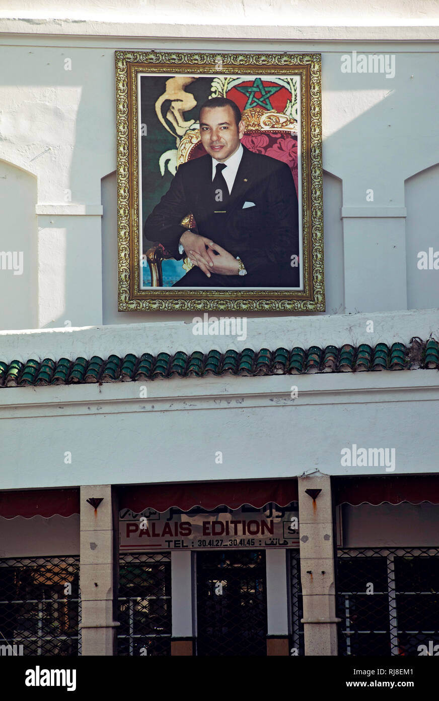 Casablanca, Bild, König, Architektur Stock Photo - Alamy
