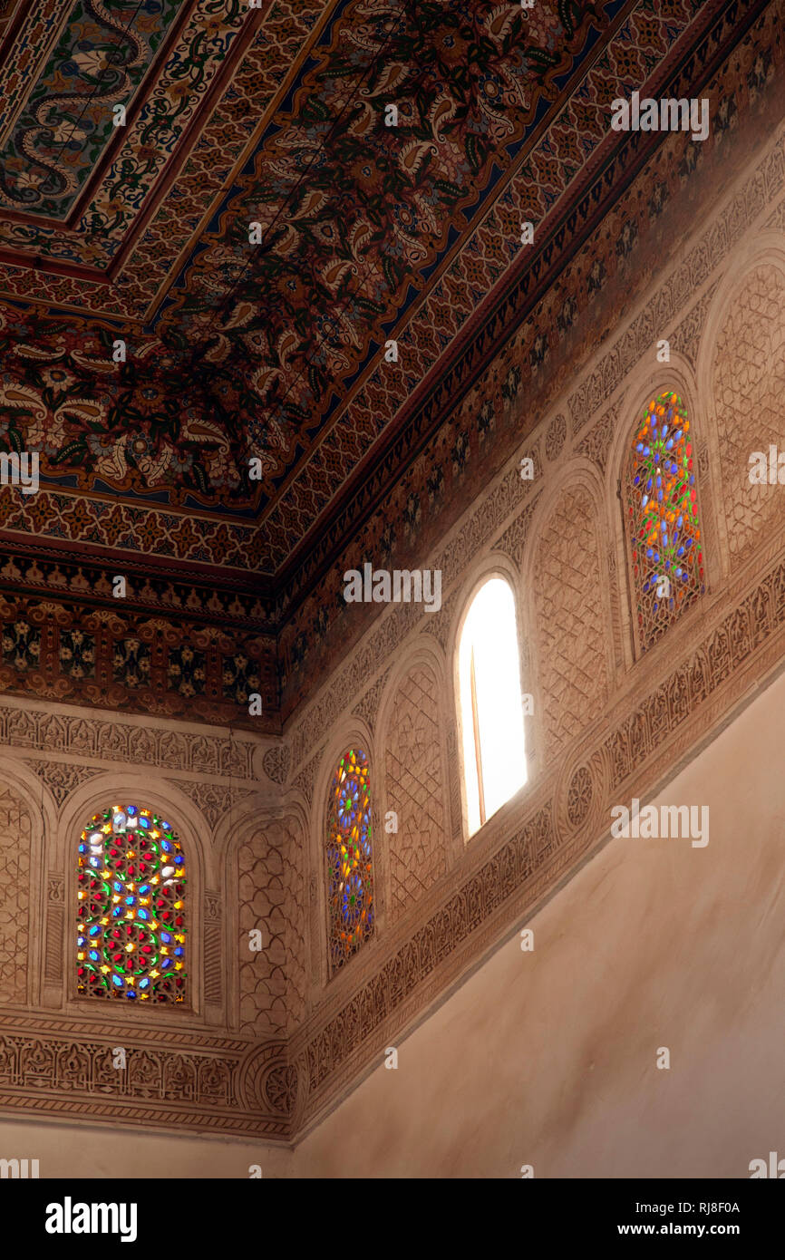 Marrakesch, Riad, Architektur, Marokko Stock Photo Alamy