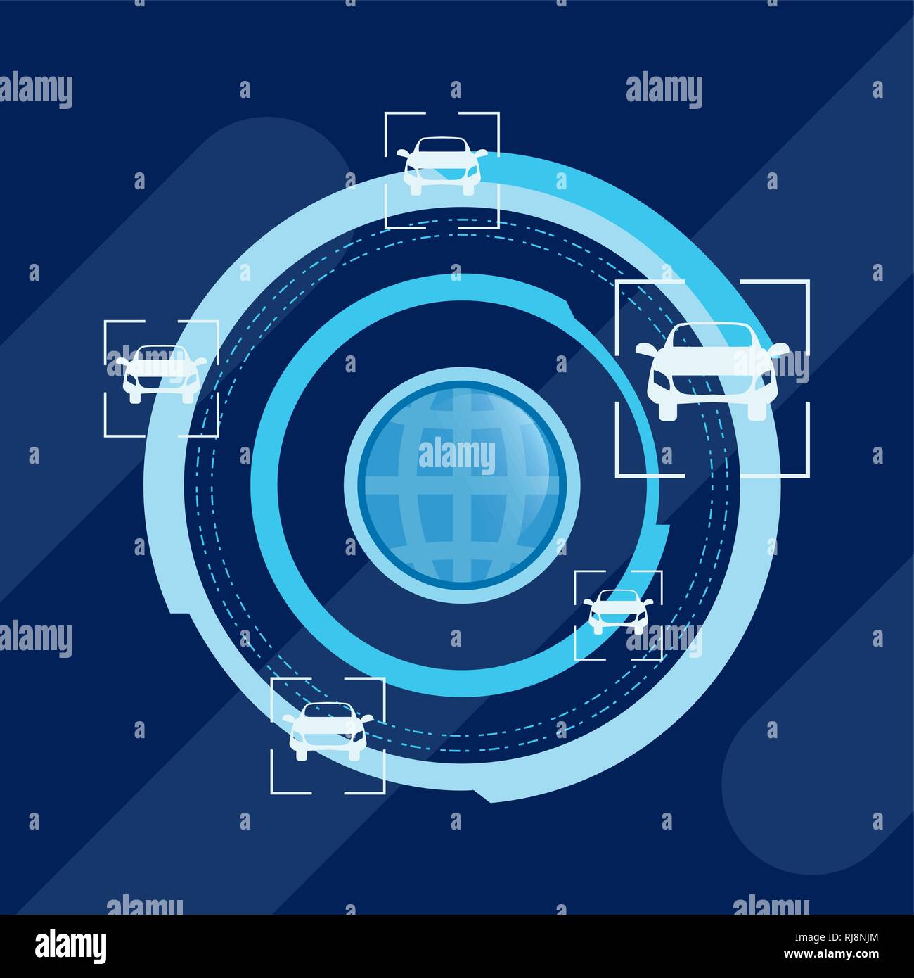 Infotainment display Stock Vector Images - Alamy