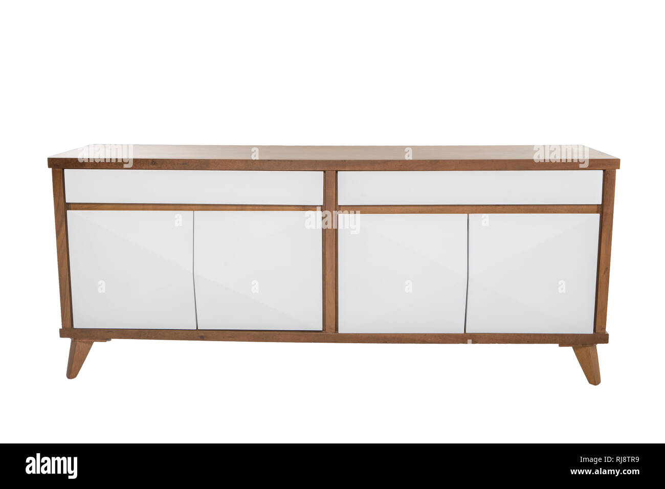living room furniture stand isolated on white background Stock Photo ...