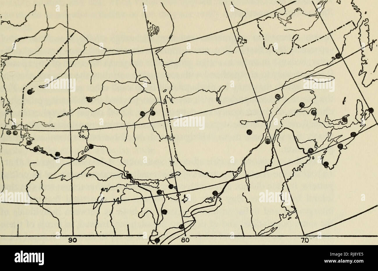 Whitemouth map hires stock photography and images Alamy