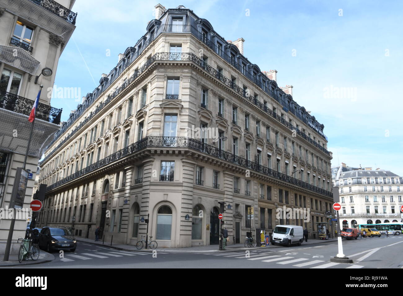 Paris France Street View Paris Street View, France Stock Photo - Alamy