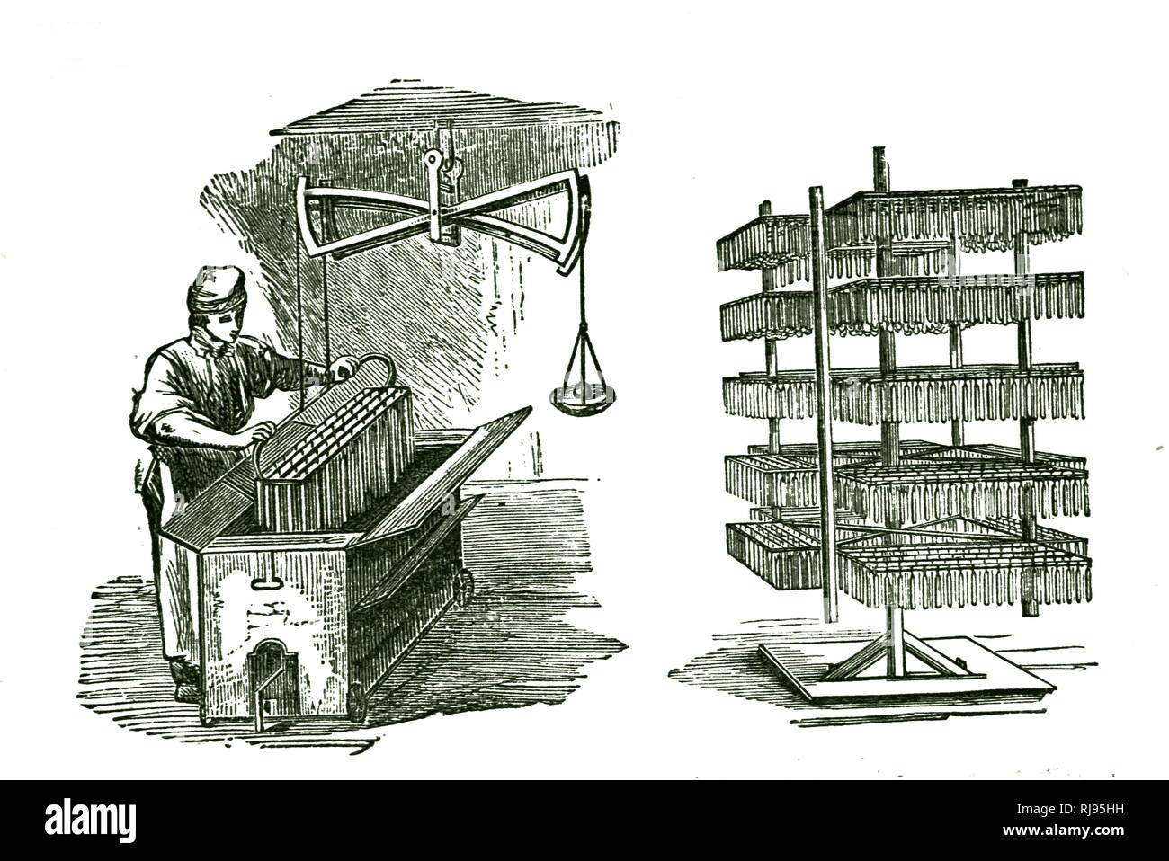 Making tallow candles hires stock photography and images Alamy