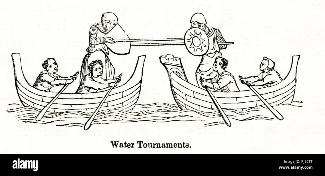 Water tournament Stock Photo