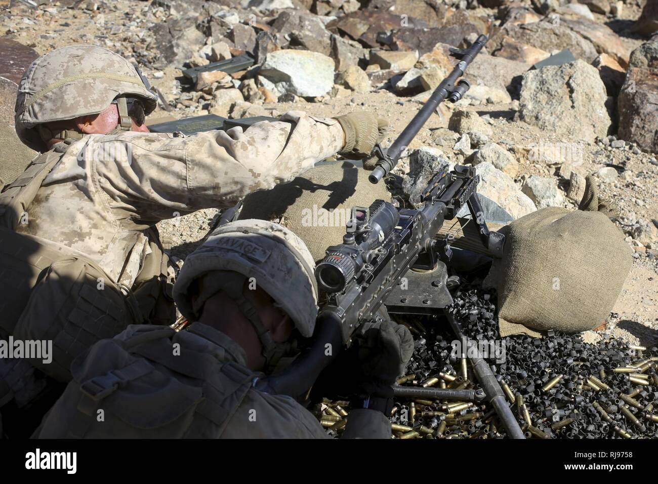 M240 bravo medium machinegun hi-res stock photography and images - Alamy