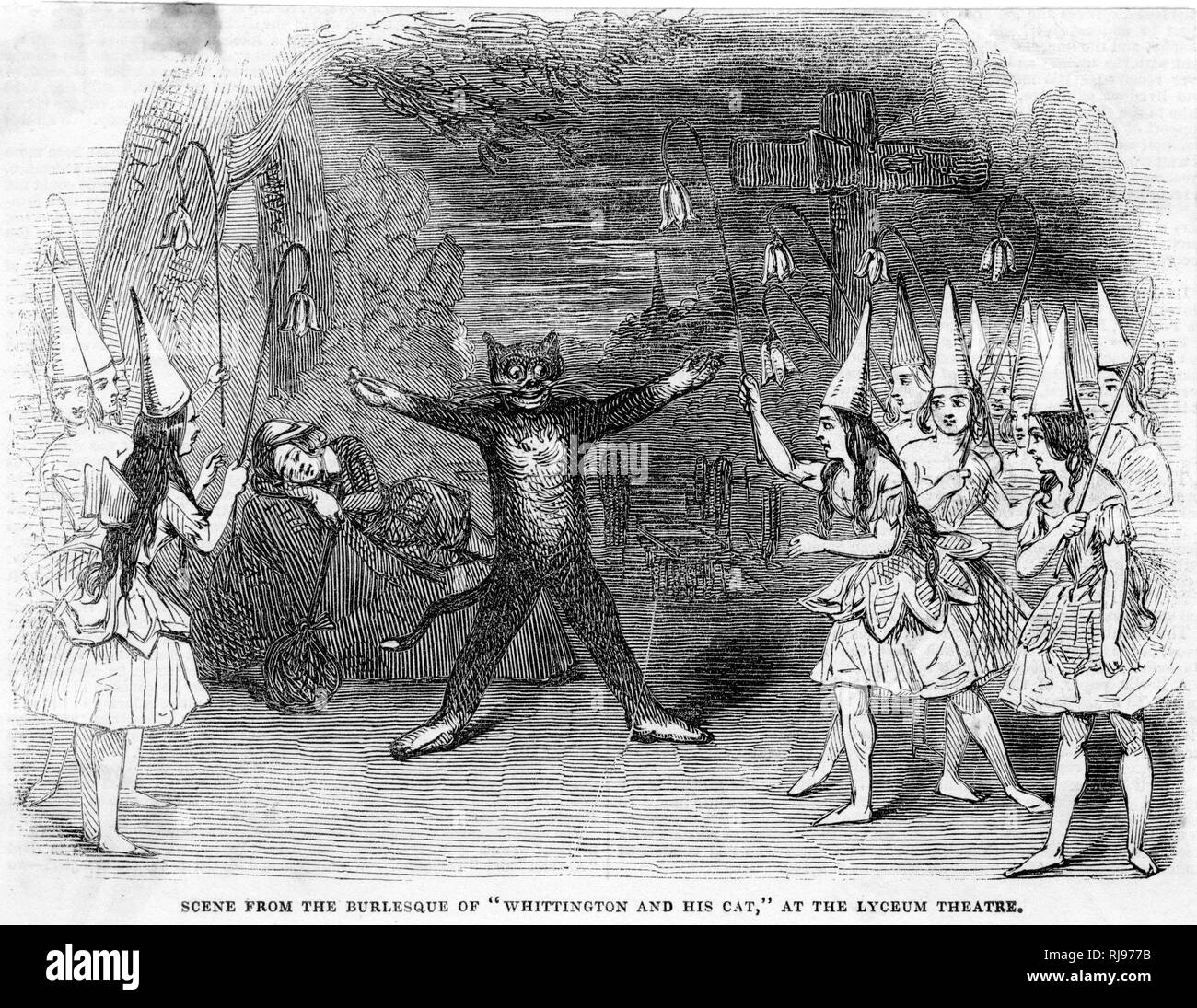 Dick Whittington and his cat Stock Photo Alamy