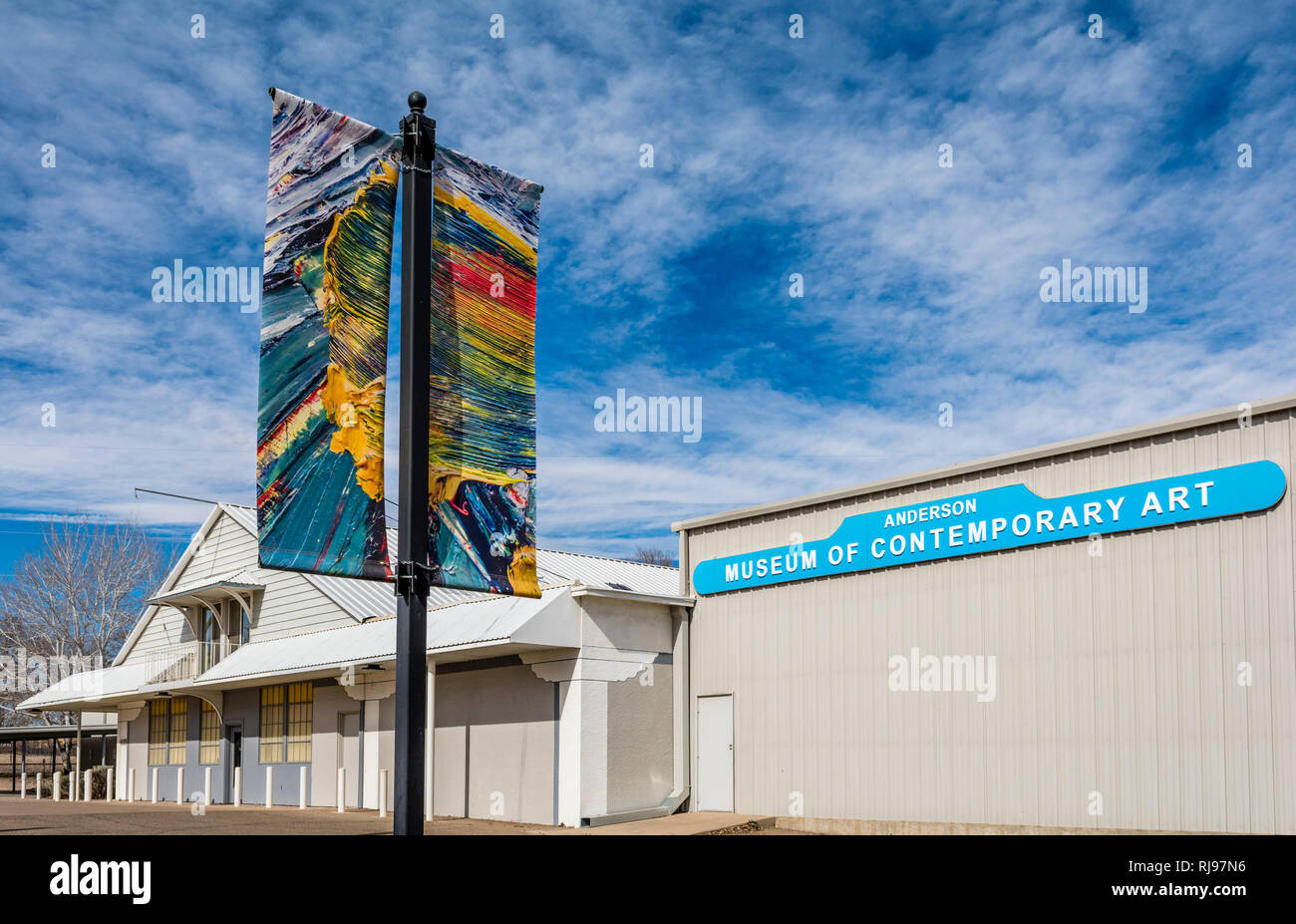 Roswell, New Mexico, USA, Anderson Museum of Contemporary Art. Stock Photo