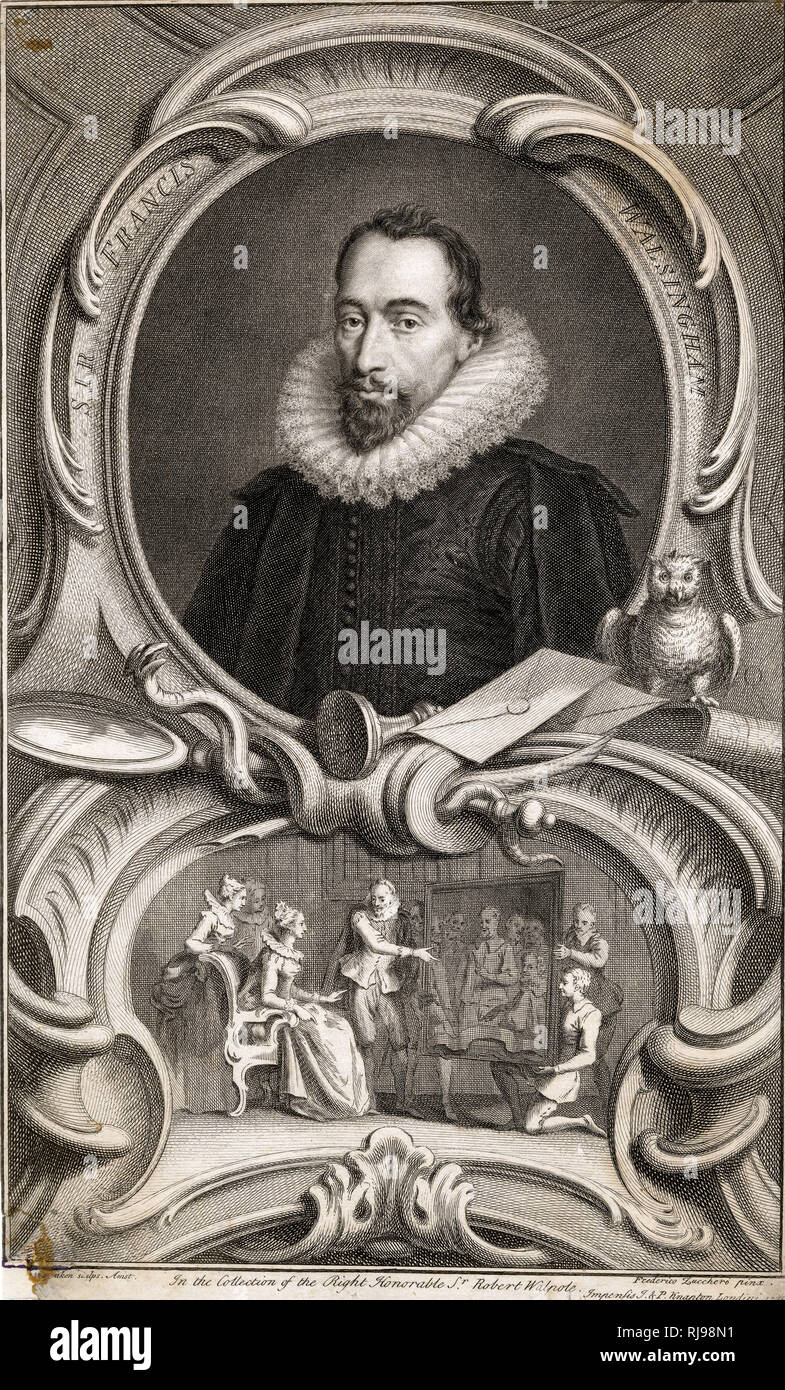 SIR FRANCIS WALSINGHAM - Stock Photo