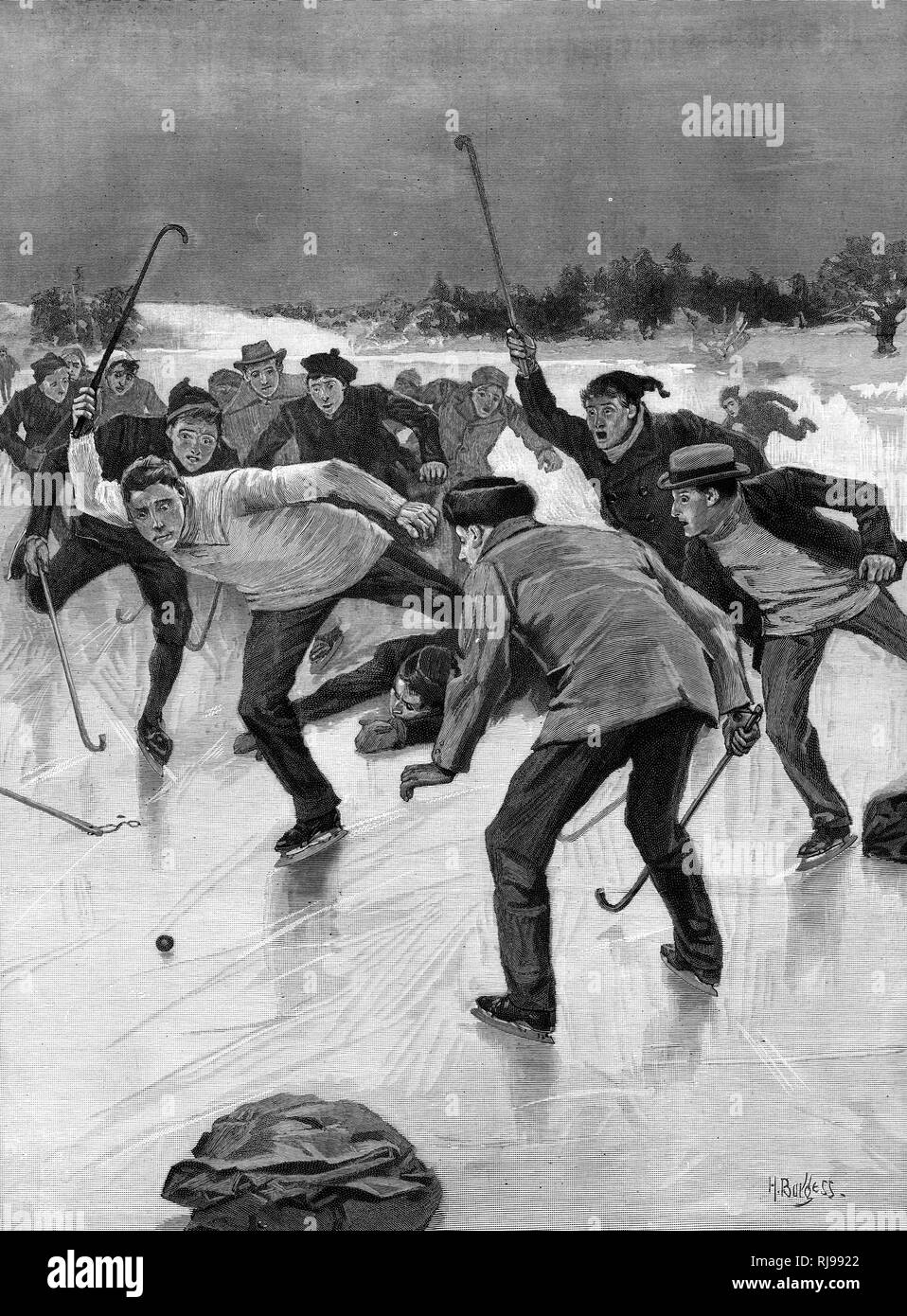ICE HOCKEY IN AMERICA Stock Photo Alamy