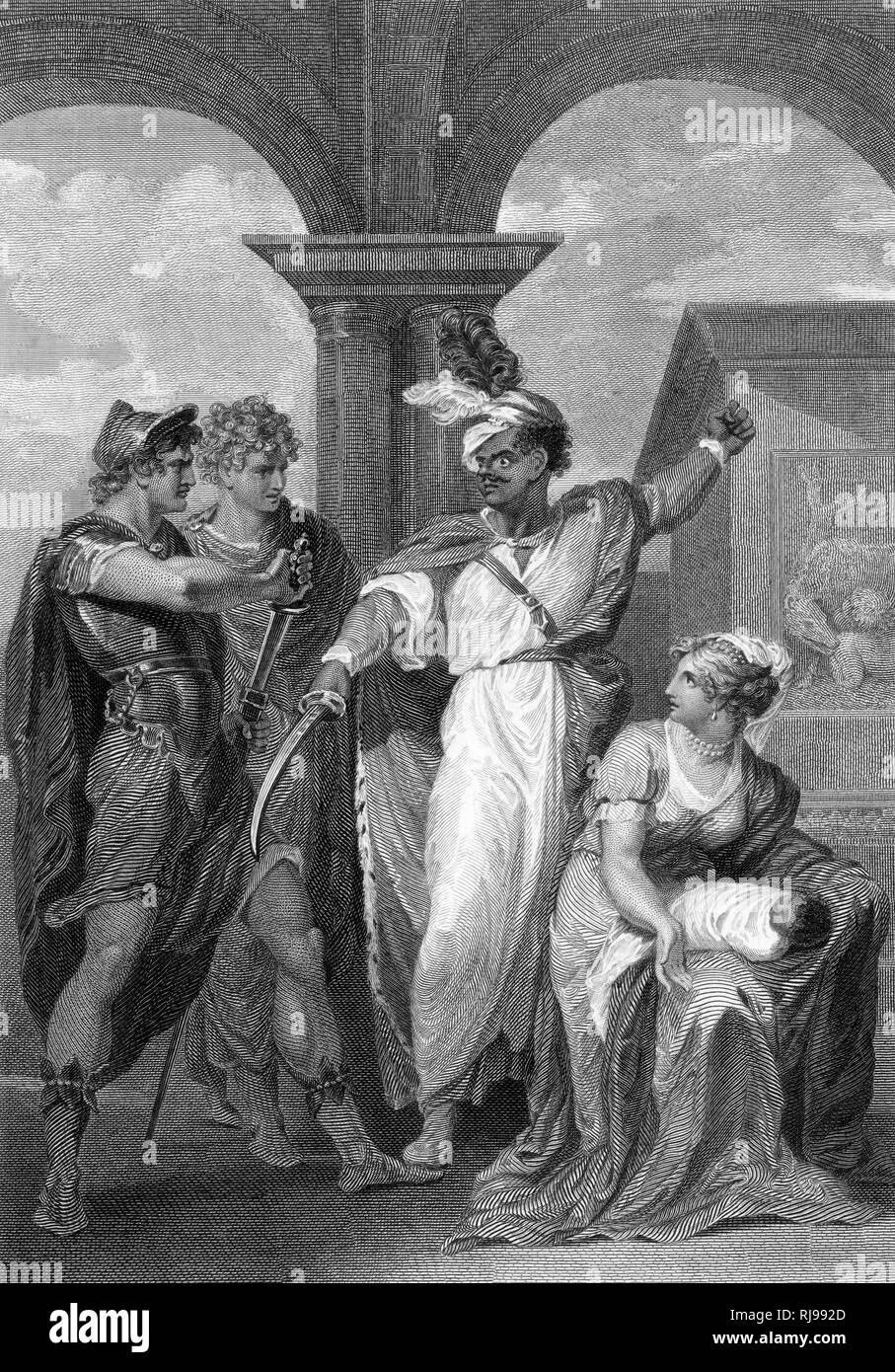 TITUS ANDRONICUS, Shakespeare Stock Photo Alamy