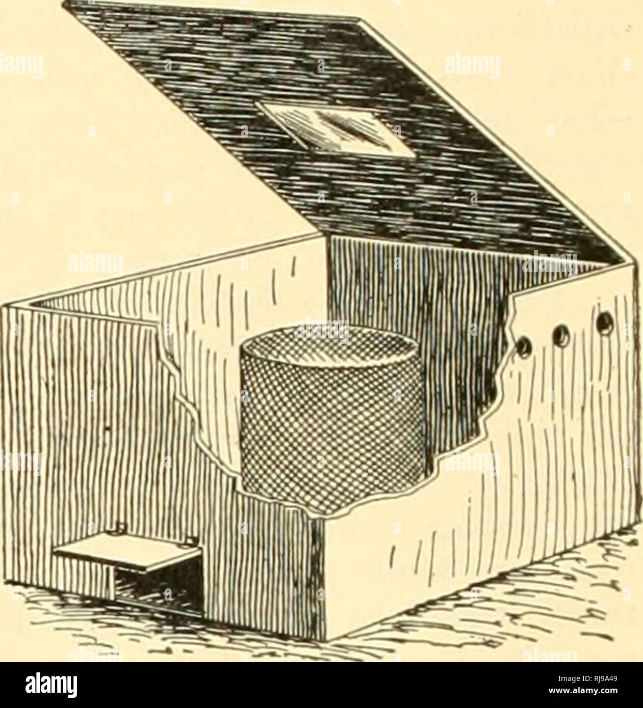 The Chick Book Poultry Tlome Mide Brood Box Home Made Brooder