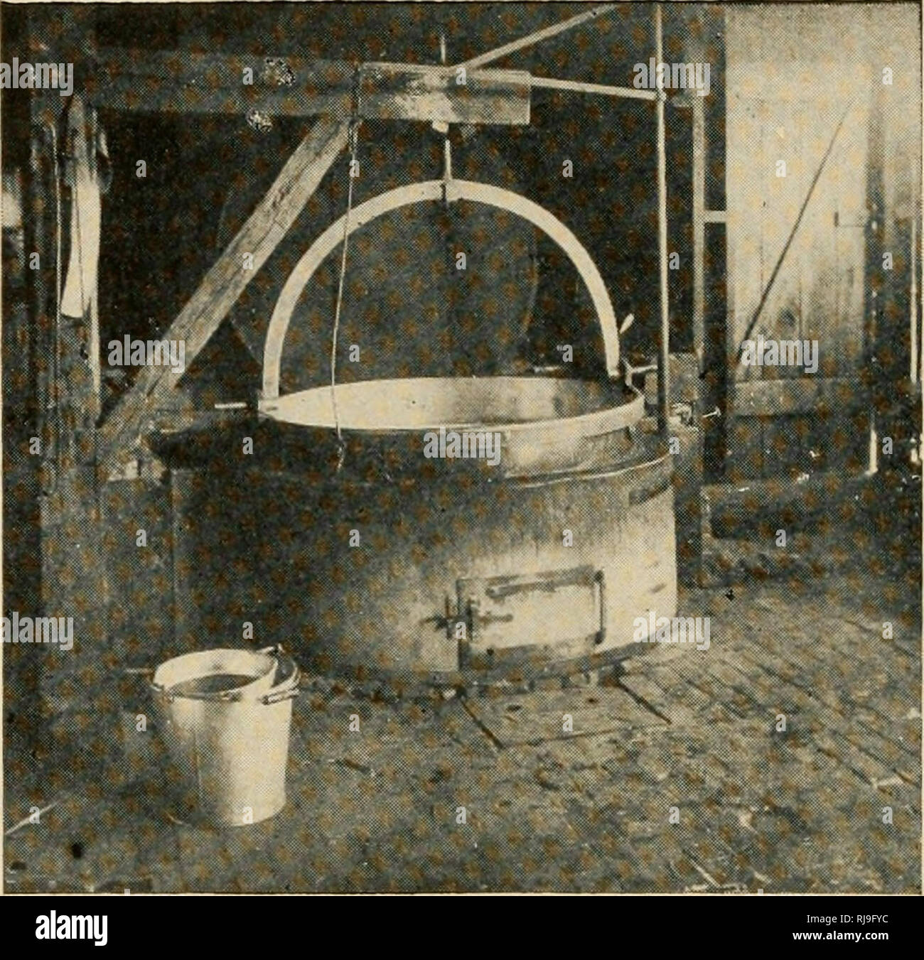 Cheese Making Cheesemaking Swiss Kettle In The Raul Factory