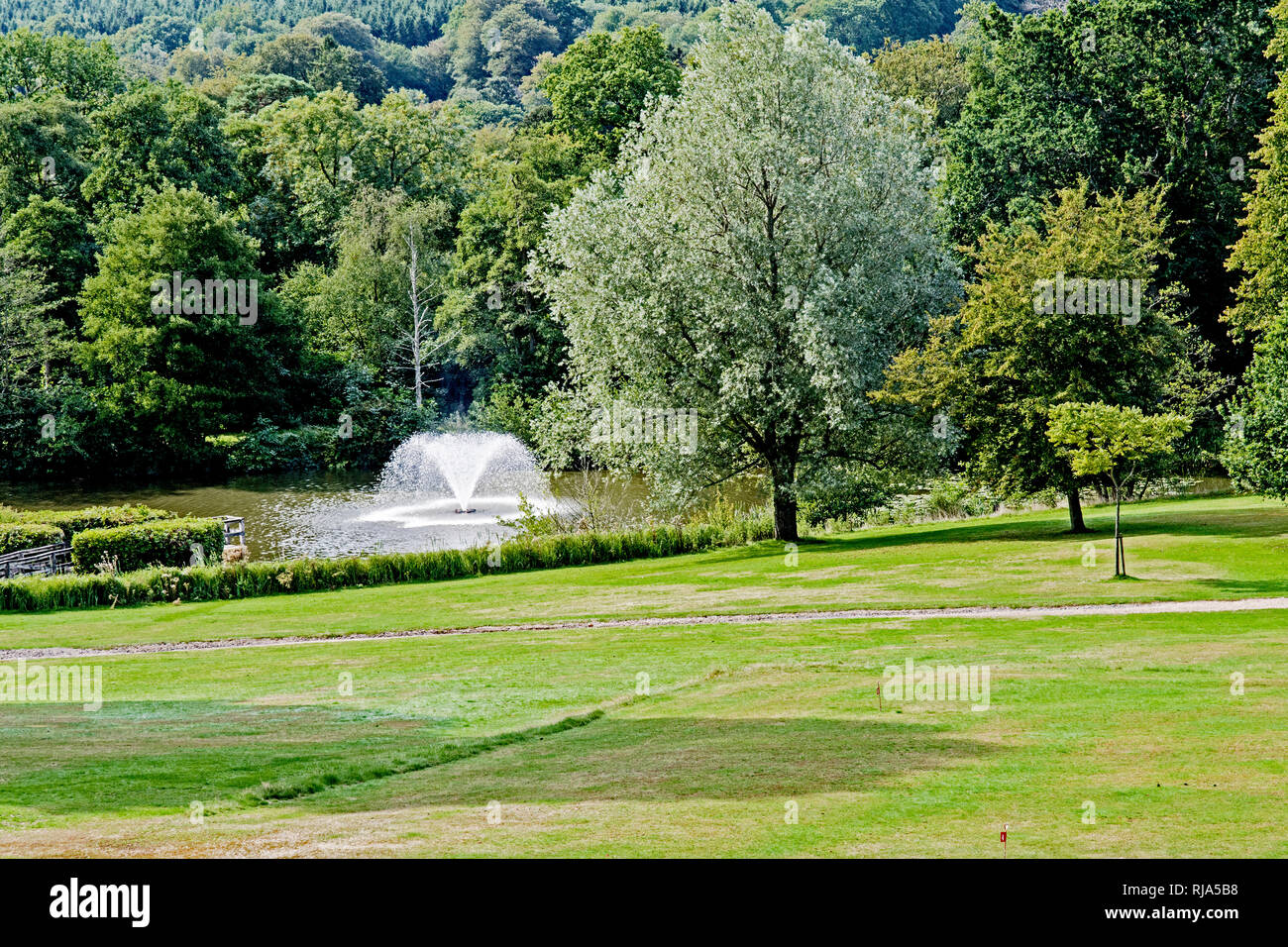 Ashdown Park Hotel in Ashdown Forest, near Wych Cross, Sussex Stock Photo