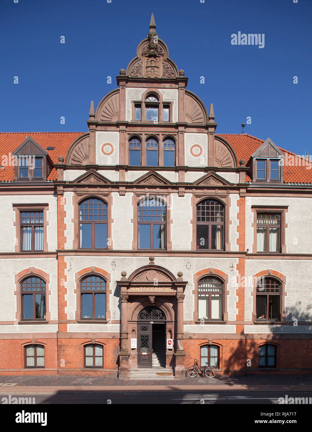 Amtsgericht, Nordseeheilbad Cuxhaven, Niedersachsen, Deutschland, Europa Stock Photo
