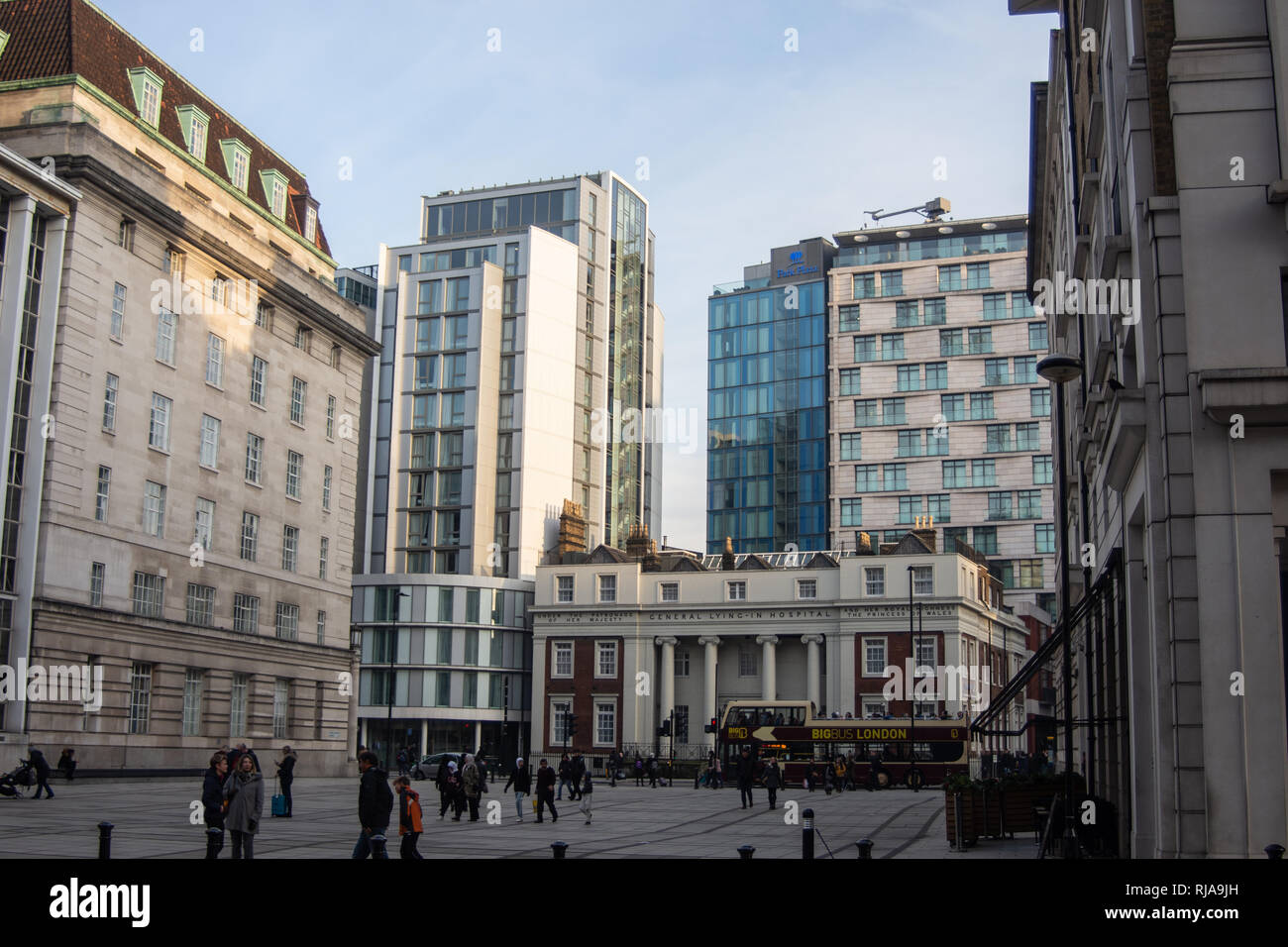 London City Center Stock Photo - Alamy