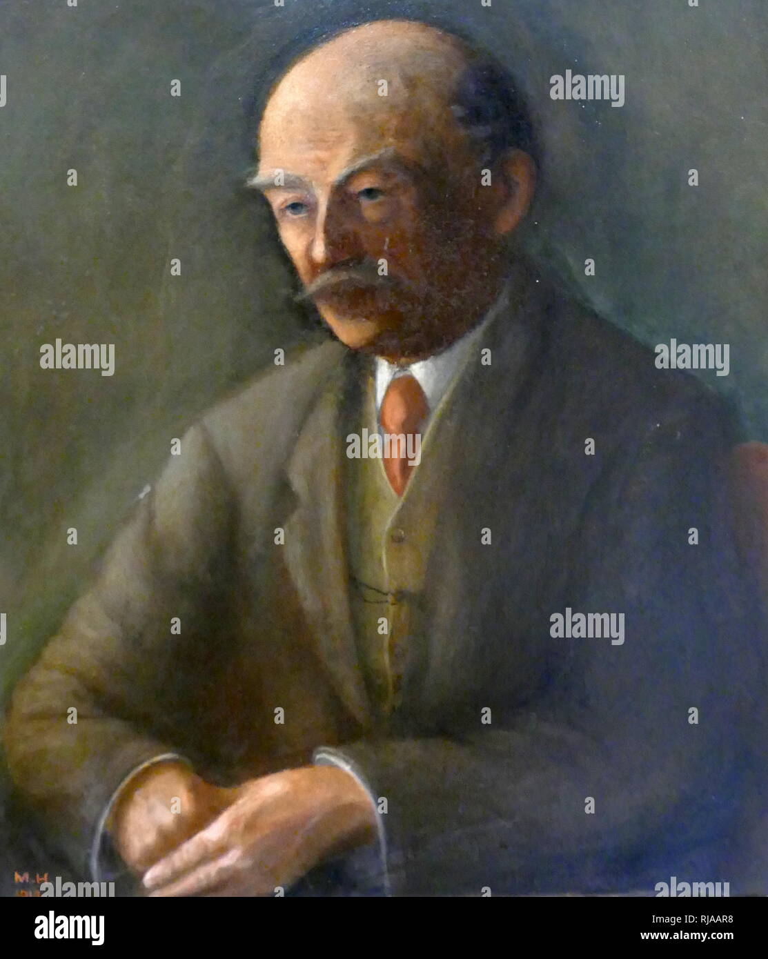 Thomas Hardy (1840 – 1928) Portrait Thomas Hardy, OM (2 June 1840 – 11 January 1928) was an English novelist and poet. Stock Photo