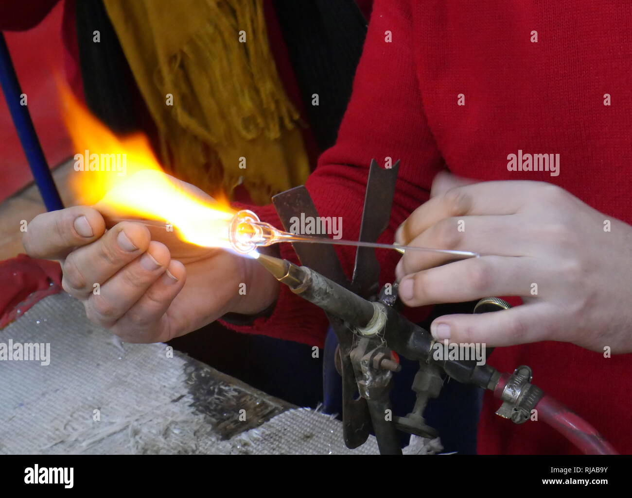 Egypt glass blowing hires stock photography and images Alamy