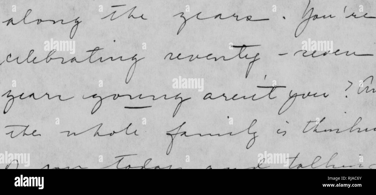 . C. Hart Merriam papers : including correspondence, papers relating to career with the United States Biological Survey, 1798-1972 (bulk 1871-1942). United States. Division of Ornithology and Mammalogy; United States. Division of Biological Survey; United States. Biological Survey; United States. Bureau of Biological Survey; Geological and Geographical Survey of the Territories (U. S. ); Harriman Alaska Expedition (1899); Bering Sea controversy; Bears; Biogeography; Natural history; Ornithology; Botany; Life zones; Wildlife conservation. ^^j^^,^^ -^C^t.^^-^ -wiL— r^^^^X-^v^ /.-'t—-c -^^ ^ -^L' Stock Photo