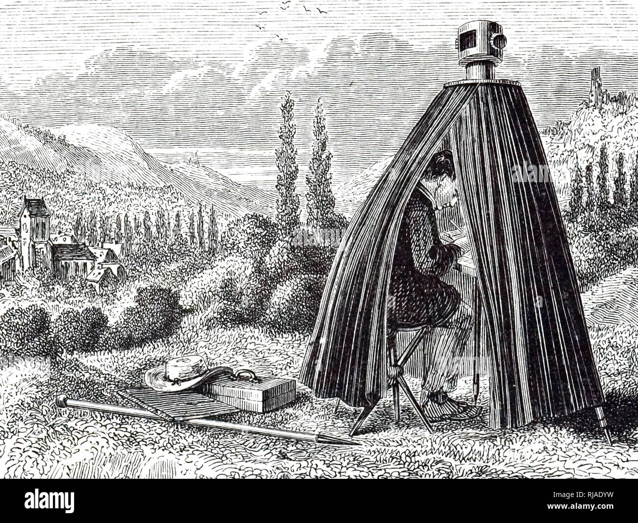 Camera obscura illustration hires stock photography and images Alamy