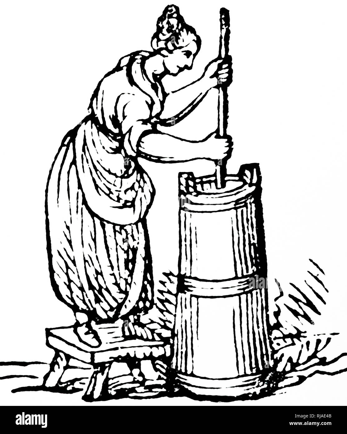 Churning butter hires stock photography and images Alamy