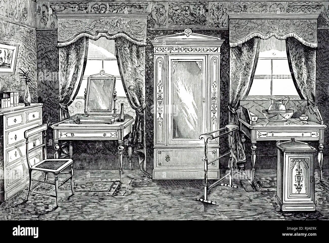 Victorian bedroom hi-res stock photography and images - Alamy
