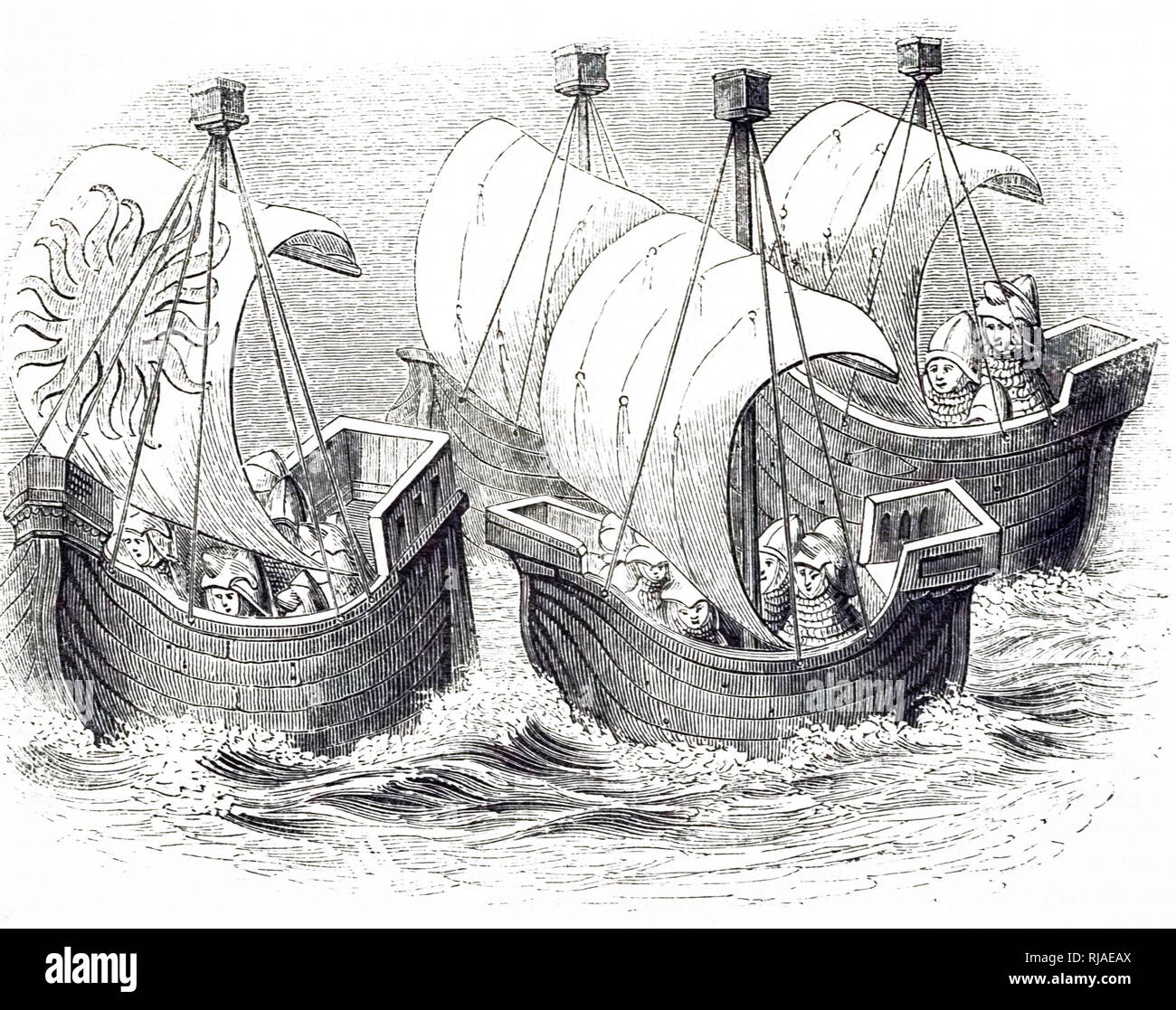 Sailing ships 19th century hi-res stock photography and images - Alamy