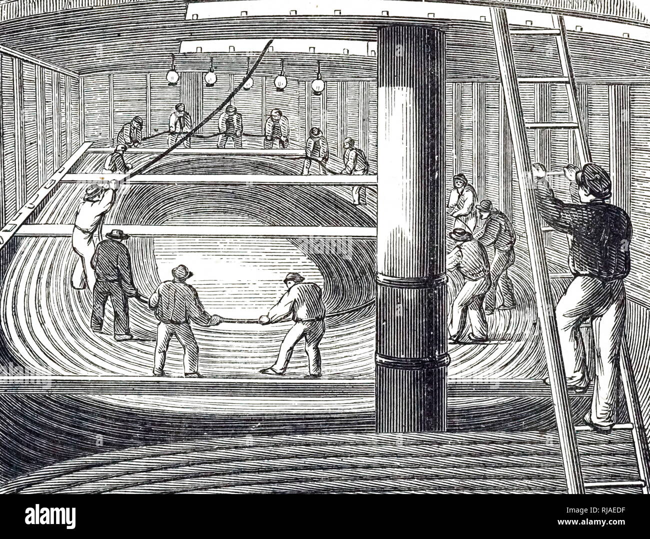 Submarine telegraph cable hi-res stock photography and images - Alamy