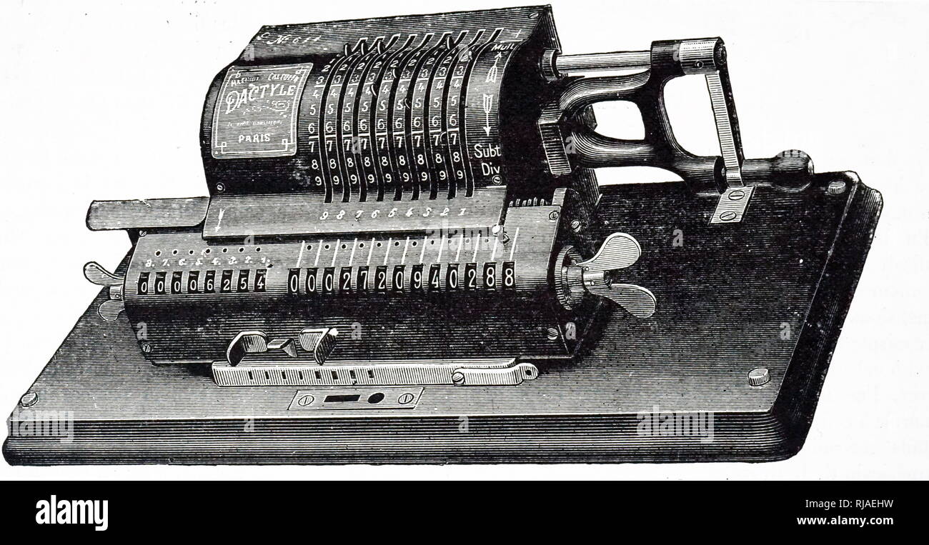 Calculating machine hi-res stock photography and images - Alamy