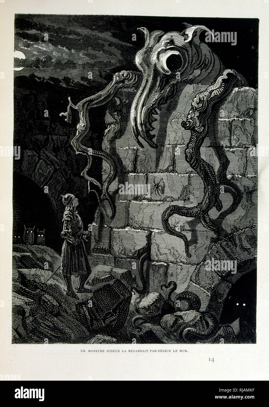Croque-Mitaine; 1863 illustration, by Gustave Dore (1832 - 1883 ...
