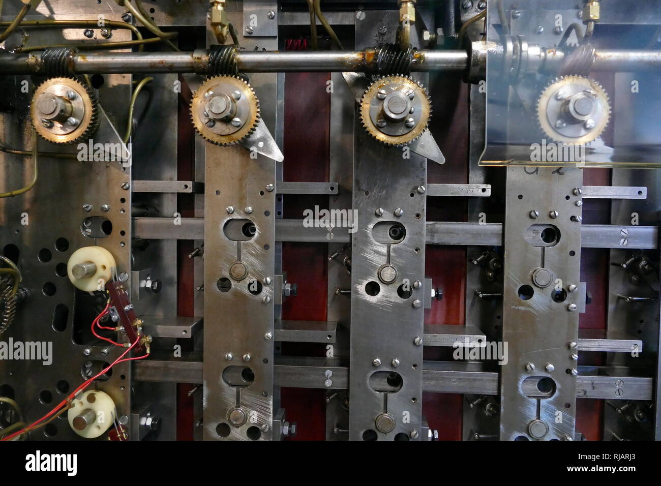 The bombe was an electro-mechanical device used by British cryptologists to  help decipher German Enigma-machine-encrypted secret messages during World  War II. The initial design of the bombe was produced in 1939 at