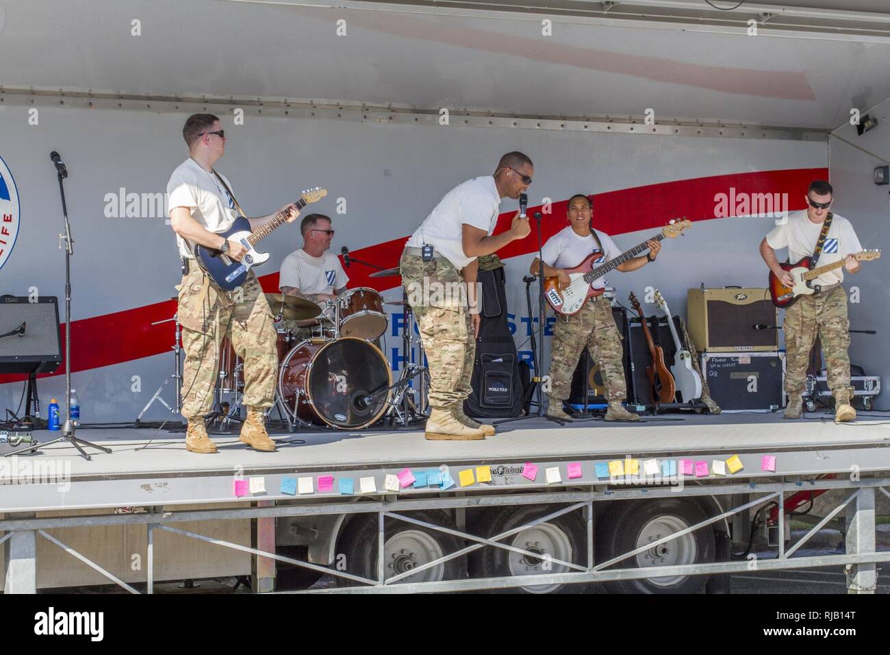Infantry Rocking 3rd infantry division band hi-res stock photography and images - Alamy