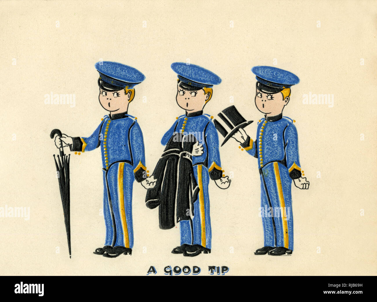 Gift Card, A Good Tip Stock Photo - Alamy