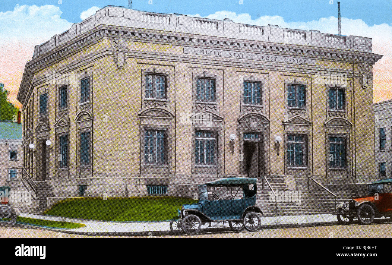 Ashtabula, Ohio, USA Post Office Stock Photo Alamy