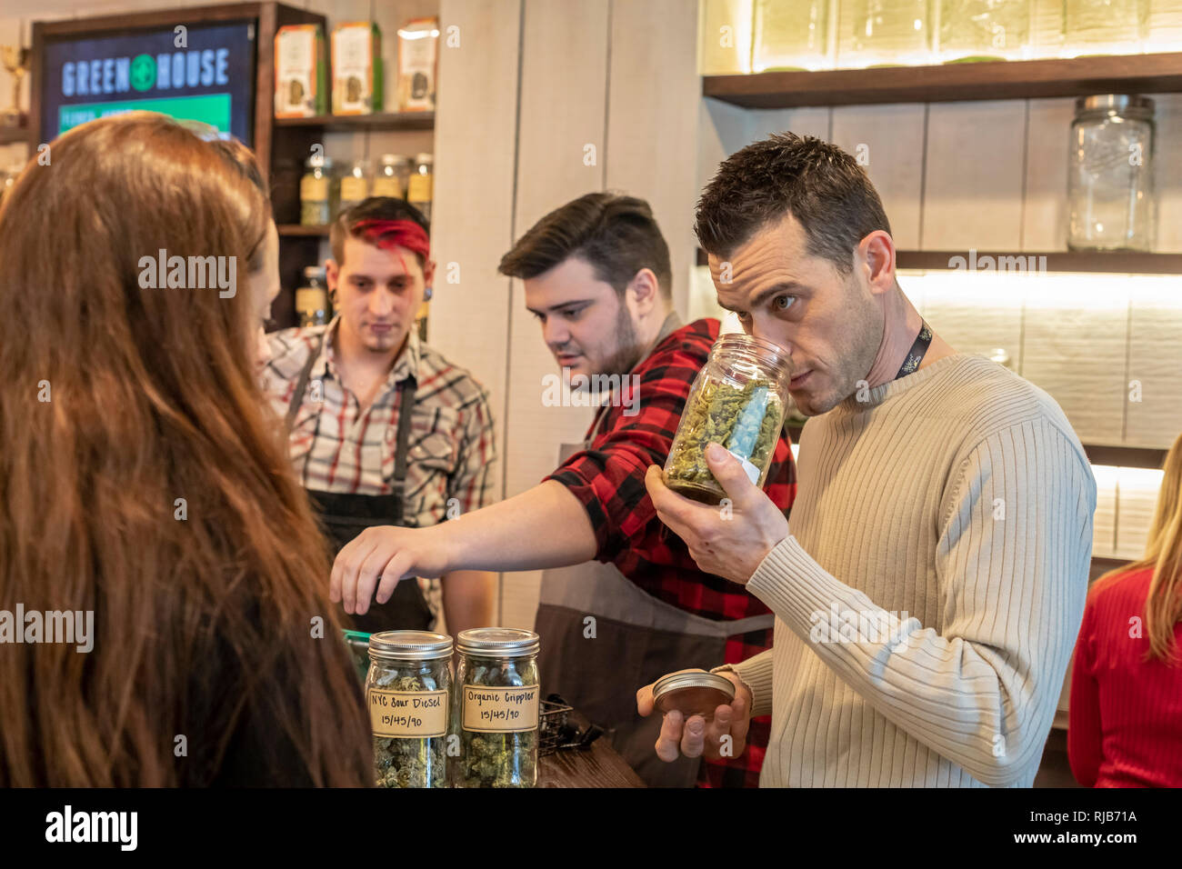 Cannabis dispensary hires stock photography and images Alamy
